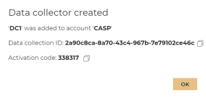 CASP data collector created
