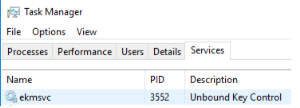 EKM Service on Windows